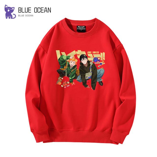 ハイキュー 日向翔陽 影山飛雄 長袖 アニメ Tシャツ コットン